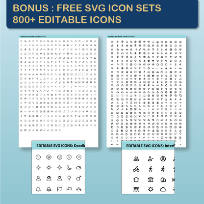 48 x 36 Landscape PowerPoint Template – Biology 01