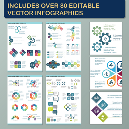 48 x 36 Landscape PowerPoint Template – Business 01