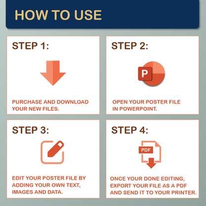 48 x 36 Landscape PowerPoint Template – Business 01