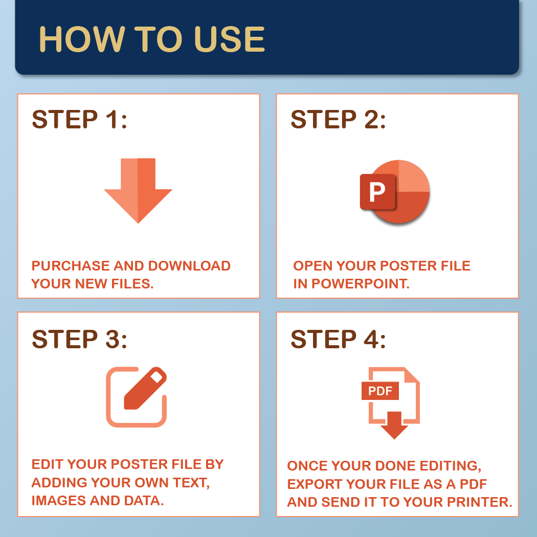 48 x 36 Landscape PowerPoint Template – Data 02