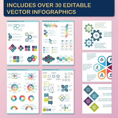 48 x 36 Landscape PowerPoint Template – Wellness 01