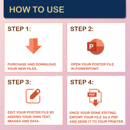 48 x 36 Landscape PowerPoint Template – Wellness 01