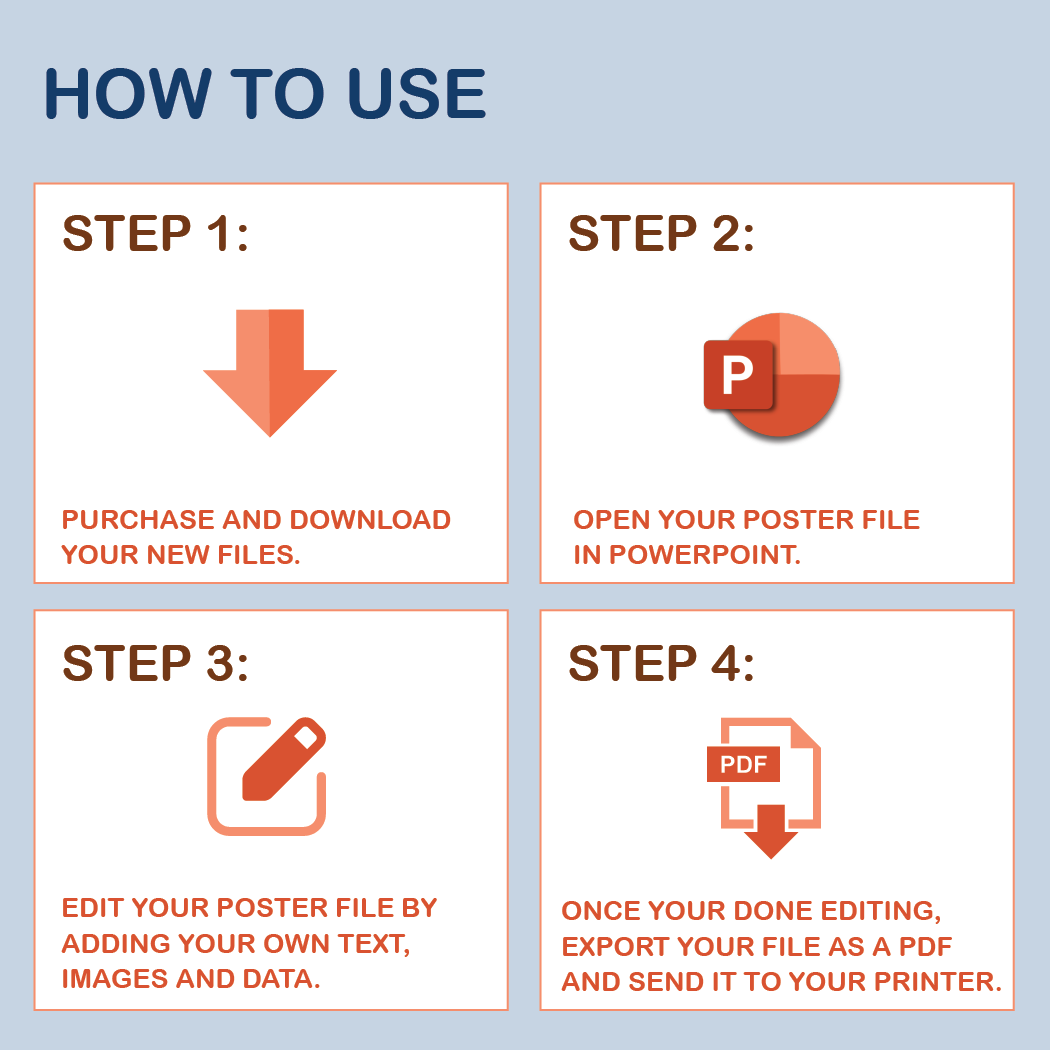 36 x 48 Portrait PowerPoint Template – Bio 05