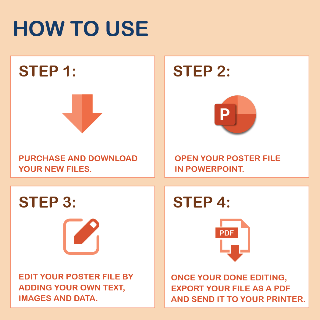 36 x 48 Portrait PowerPoint Template – Data 02