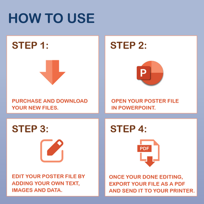 36 x 48 Portrait PowerPoint Template – Health 01