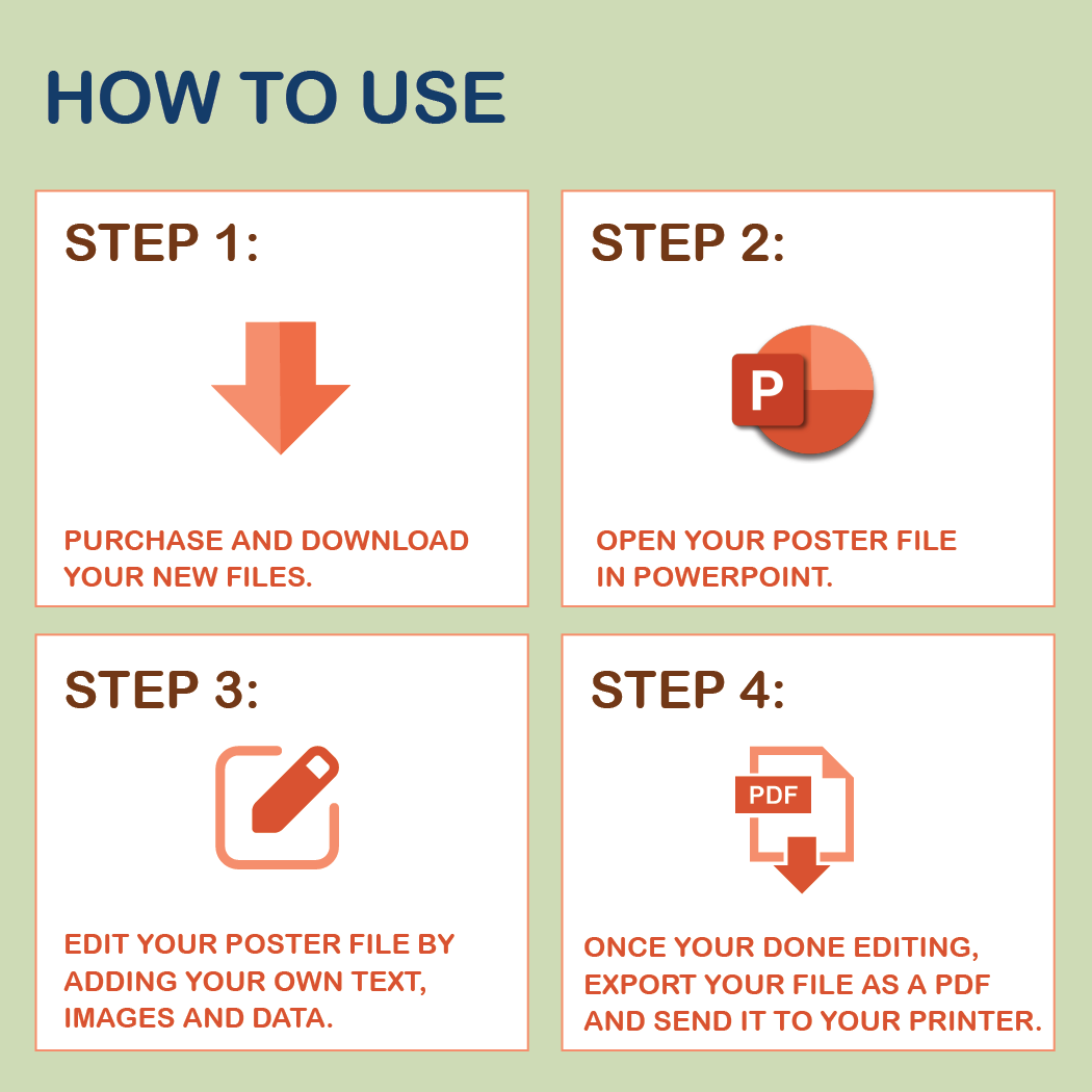 36 x 48 Portrait PowerPoint Template – Bio 01