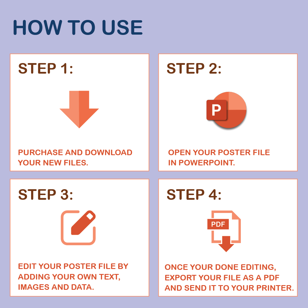 36 x 48 Portrait PowerPoint Template – Commerce 02