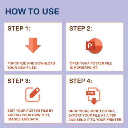 36 x 48 Portrait PowerPoint Template – Commerce 02