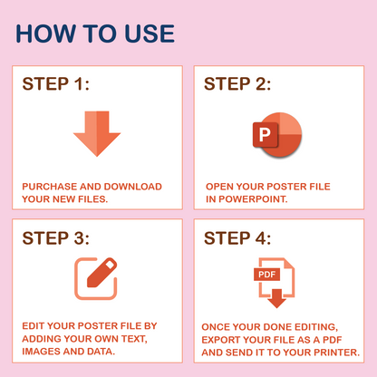 36 x 48 Portrait PowerPoint Template – Commerce 03