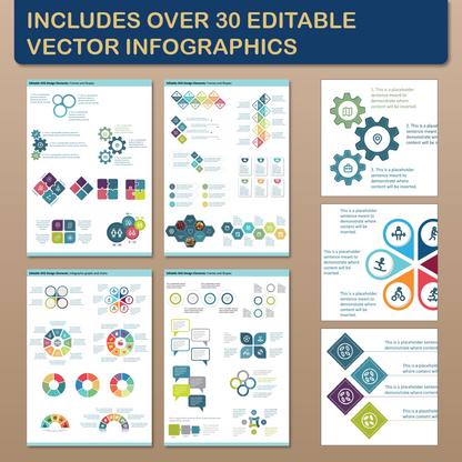 A0 Landscape PowerPoint Template – Engeneering 01