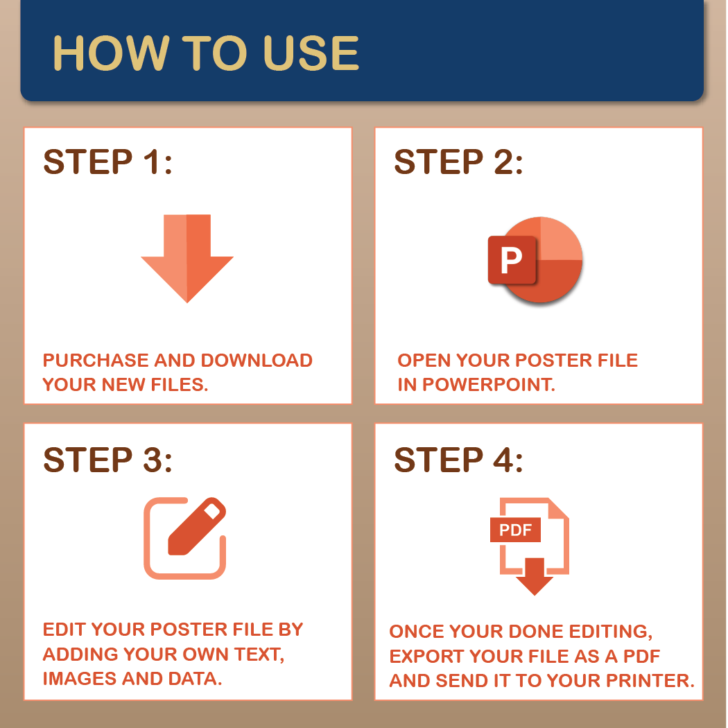 A0 Landscape PowerPoint Template – Engeneering 01
