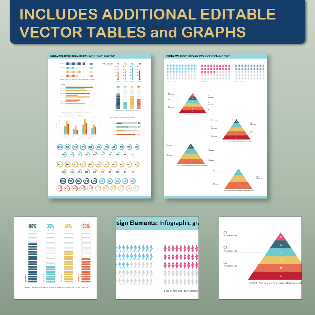 A0 Landscape PowerPoint Template – Business 01