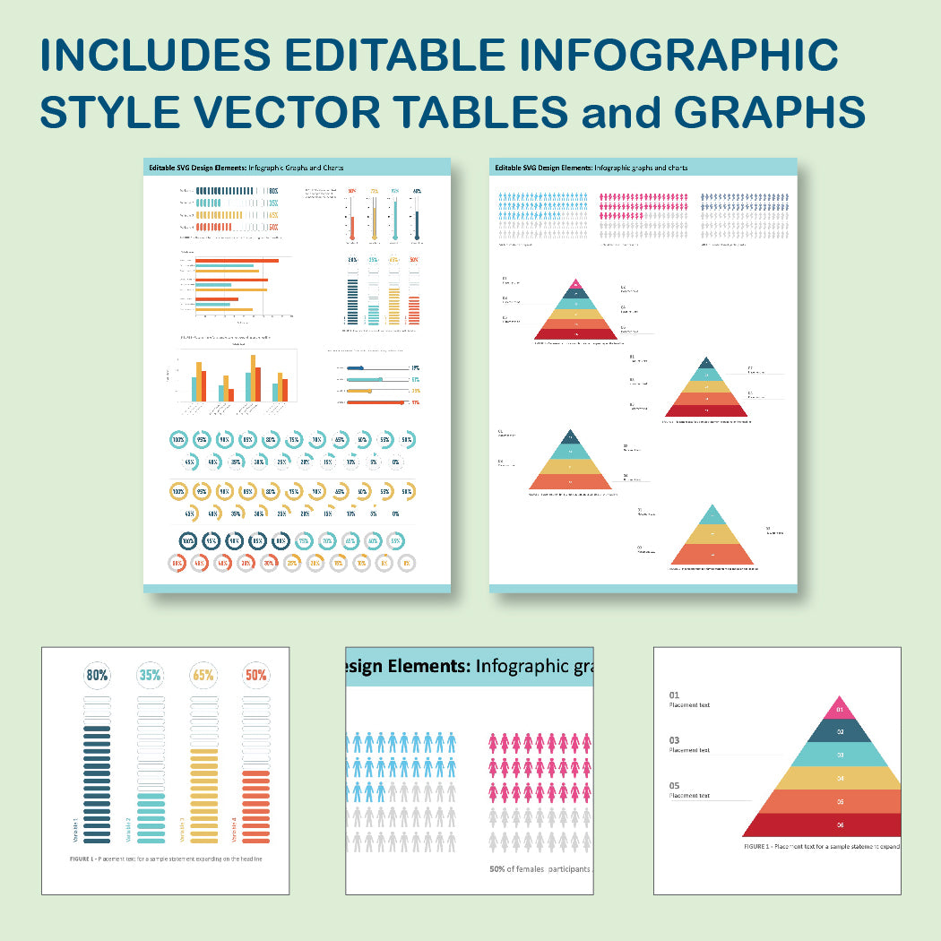 A0 Portrait PowerPoint Template – Data 03