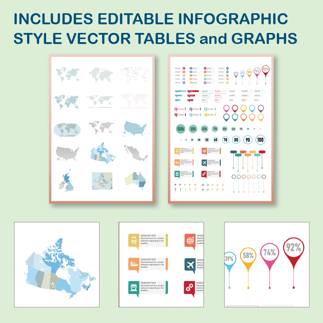 A0 Portrait PowerPoint Template – Bio 04