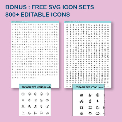 A0 Portrait PowerPoint Template – Data 01