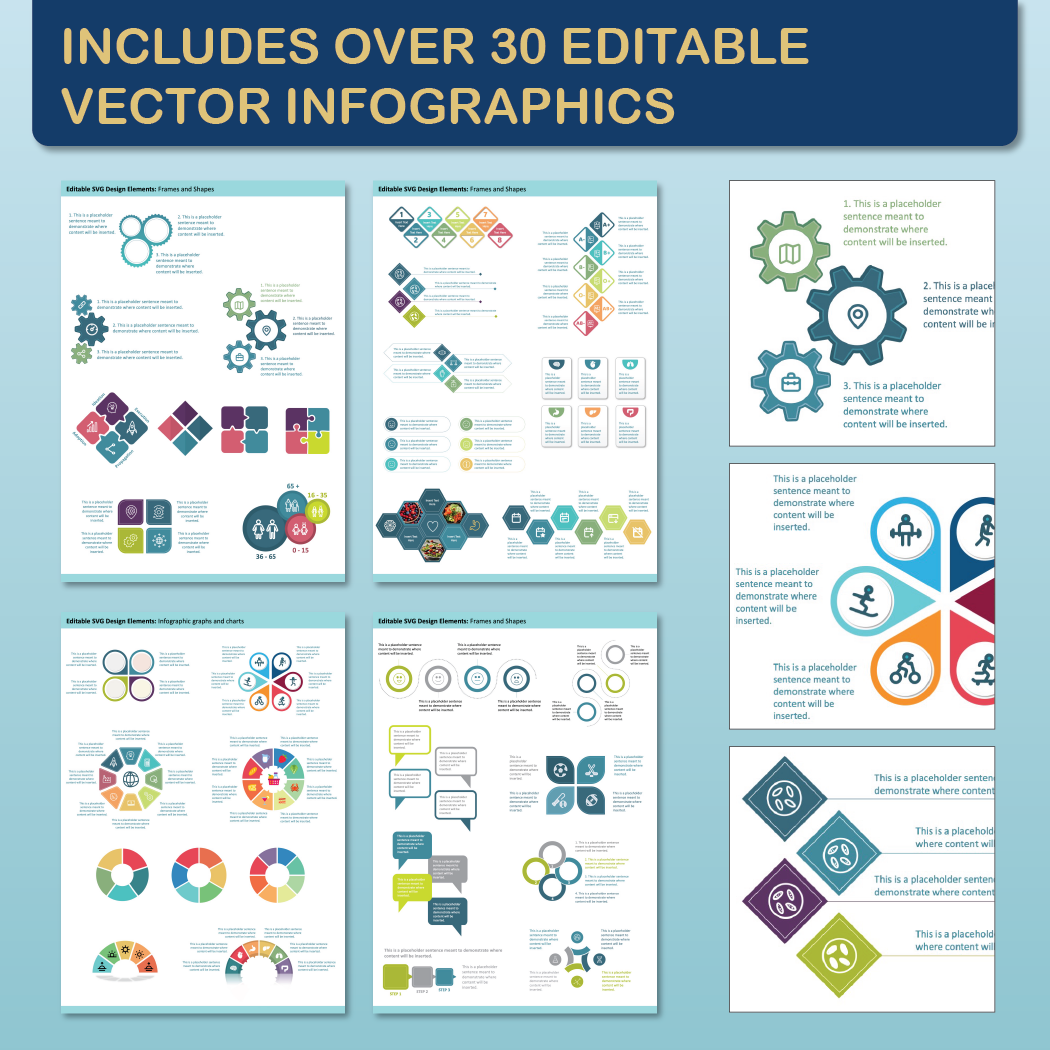A0 Landscape PowerPoint Template – Biology 01